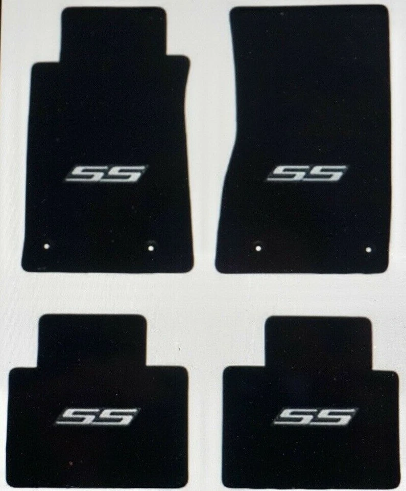 LLOYD MATS (4) Ebony Velourtex ™ 银色 SS 2014-2017 雪佛兰 SS 轿车 — 第 1/4 张图片