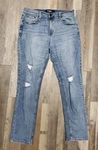 Pantalones de mezclilla de mezclilla relajados RSQ 30x30 (30x27 medidos) para hombre - Imagen 1 de 6