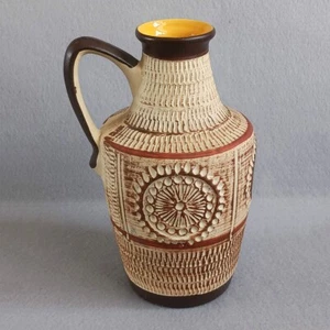 Vintage Dumler & Breiden Bay Keramik Brown Pitcher 10" Tall West German 210-25 - Picture 1 of 6