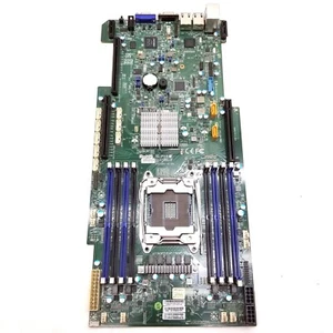 Supermicro X10SRG-F Server Motherboard LGA2011 C612 Chipset 8*Dimm 3*PCI Slot - Picture 1 of 5