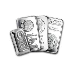 5 oz Silberbarren - Zweitmarktmarke variiert .999 Feinsilber - Bild 1 von 1