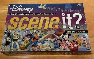 Disney Scene It? Movie DVD Board Game 1st Edition 100% Complete - Image 1 of 4