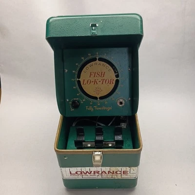 VTG Lowrance Fish Lo-k-tor Sonar  Fish Finder NO TRANSDUCER  - Изображение 1 из 4