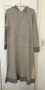 SOFT SURROUNDINGS Lazy Day Lounge Dress Hooded PXL Maxi Cozy Warm Casual - Picture 1 of 5