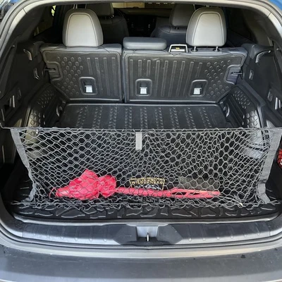 Red de carga organizadora de malla estilo sobre maletero trasero para SUBARU OUTBACK 2000-2025 Foto 1 de 4