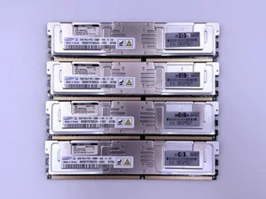 Samsung 8GB 4x 2GB M395T5750EZ4-CE66 ECC Server Memory Kit PC2-5300F 398707-051 - Bild 1 von 3
