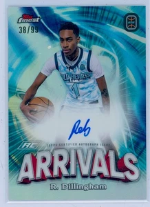 2023 Topps Finest OTE Rob Dillingham Autograph Arrivals /99 - Picture 1 of 2