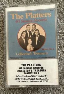 40 Famous Records Cassette No. 2 By The Platters (Cassette, 1985, SMI) Soul Pop - Picture 1 of 2
