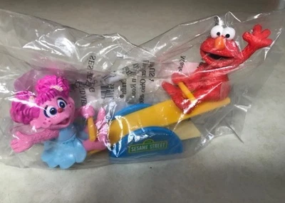 Figura de bolo Sesame Workshop padaria artesanato Elmo Zoe Teeter Totter - Imagem 1 de 2