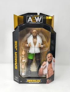 AEW All Elite Wrestling Samoa Joe Figure #145 Serie 15 Collezione Senza Rivali Nuovo - Foto 1 di 2