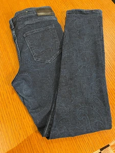 MAISON SCOTCH Women Jeans La Parisienne W32/L32 Low Rise Skinny Dark Blue - Picture 1 of 8