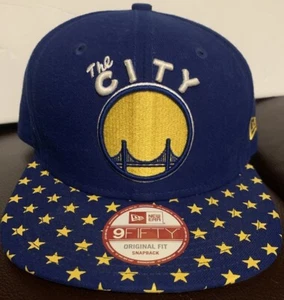 New Era GOLDEN STATE WARRIORS STARRY SNAPBACK 80282864 - Picture 1 of 6