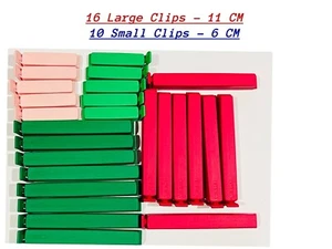 NUEVO 26 x IKEA Bevara Bolsa de Almacenamiento de Alimentos de Plástico Clips de Sellado Cerraduras Tamaños Surtidos - Imagen 1 de 1