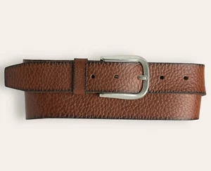 Cintura uomo Joes taglia 42 cognac fibbia tono argento adulto regolabile Joe’s nuova - Foto 1 di 5