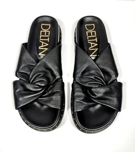 Deltan Anaya Sandals Slides Size 6 Dillards Twist y2k - Picture 1 of 11