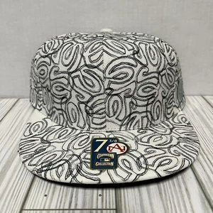 Washington Nationals Hat Cap 7 3/8 Fitted American Needle All Over Print AOP MLB - Picture 1 of 11