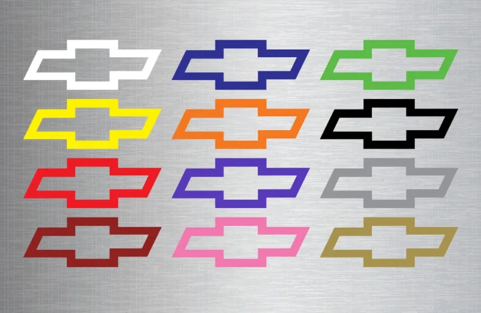 Center Cap Decals Chevy Bowtie Chevy Bowtie Sticker - Chevrolet S10 Silverado - Image 1 of 1