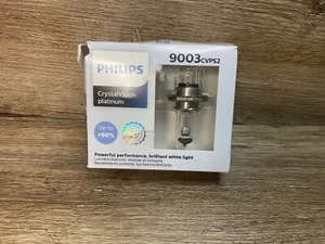 New Philips CrystalVision Platinum 9003CVPS2 headlight bulb - Picture 1 of 4
