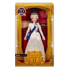 Barbie Signature Queen Elizabeth Platinum Jubilee Doll 70th Anniversary Mattel