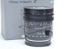 Artisan Tilt 50mm f/1.4 MF Lens (Sony E) - Picture 1 of 3