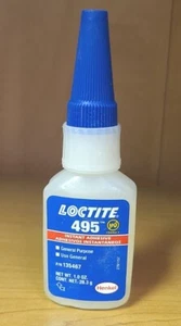 Loctite 495 Instant Adhesive Super Bonder Clear Color Glue 20g Superglue - Picture 1 of 1