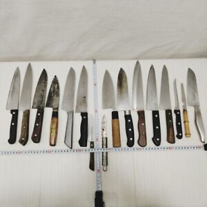 Lot of 16 Japanese Kitchen Knife bread knife Japan  kuchibashi17