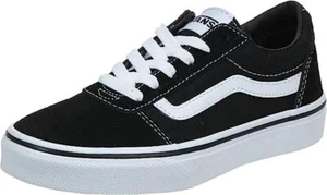 Zapatillas de patín de gamuza Vans Ward para hombre negras blancas - Imagen 1 de 5