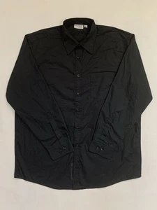 Chef Works Men's Work Button Shirts Large Restaurant Food Server Uniform #B12 - Picture 1 of 5
