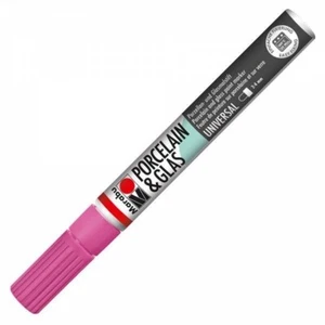 MARABU Porzellan & Glas UNIVERSAL für Porcelain & Glasmalstift 2-4mm PINK - Picture 1 of 1