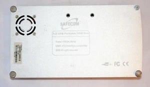 Disque dur portable Safecom 3,5 pouces et boîtier câblé uniquement Royaume-Uni - Photo 1/1
