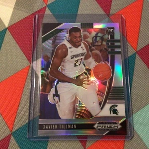 Xavier Tillman #62 grizzlies RC prizm silver refrac 2020-21 Prizm Draft Picks - Picture 1 of 2