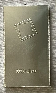 Valcambi Suisse 10 Gram Silver Bar ~ .999 Fine Silver ~ 10g Bar - Picture 1 of 2