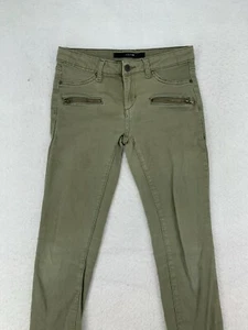 Joe's Jeans Jegging Girls Juniors Size 16 Button Elastic Waistband Olive Green - Picture 1 of 12