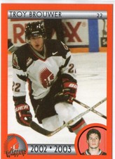 2002/03 Moose Jaw Warriors - TROY BROUWER