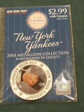 Mike mussina new york yankees medallion coin 2004 ny post mlb baseball 