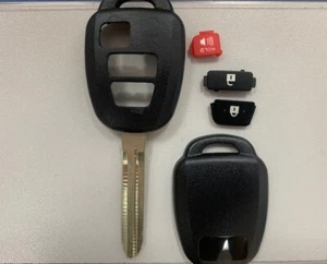 Nuevo estuche de repuesto para llaves Toyota 3 botones HYQ12BDM HYQ12BEL GQ4-52T MOZB52T - Imagen 1 de 1