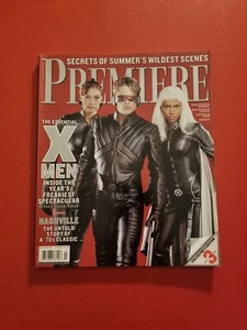 PREMIERE MAGAZINE - JULY 2000 - X-MEN MOVIE COVER 3 OF 3 - VERY FINE CONDITION - Picture 1 of 2