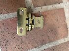 Brass 1/2 in Overlay Single Demountable Cabinet Hinges 70+ Pairs.  Used.