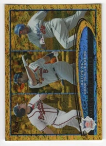 Chipper Jones / Albert Pujols / Andruw Jones ALL 2012 Topps #192 Gold Sparkle - Picture 1 of 2