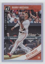 2018 Panini Donruss Stat Line Game Day /3 Manny Machado (Fielding) #189.1