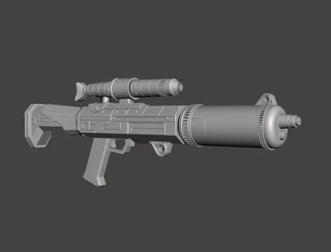 Star Wars Custom 3.75 Old Republic Trooper Blaster Rifle (2x) for Hasbro TVC Cover