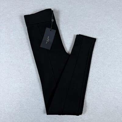 Rag & Bone Women's Brigetta High-Waisted Leggings Black Size XS - Image 1 of 4