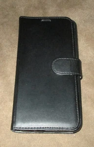 Handytasche für Sony XA1 Plus – schwarz – echt Leder - Bild 1 von 2