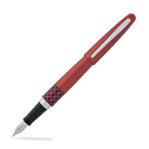 Pilot Metropolitan Retro Pop Fountain Pen - Red - Stub Nib - P91411 - NEW In Box - Picture 1 of 7