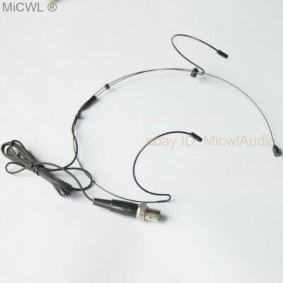 Single earset Headset Microphone For MiPro Wireless - Black Mic - Image 1 of 4
