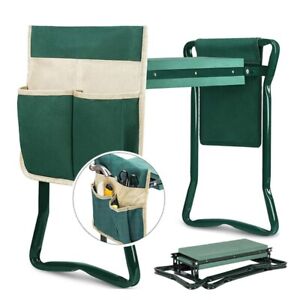 Garden Kneeler and Seat, Foldable Garden Stool Heavy Duty Gardening Bench