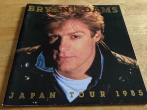 Libro del programa de conciertos Bryan Adam Japan Tour 1985 de Japón envío gratuito - Imagen 1 de 12
