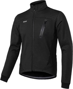 Giacca Da Ciclismo Uomo Giacca Termica Invernale MTB Bike Cappotto Softshell per - Foto 1 di 12