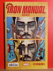 2020 Marvel Comics Iron Manual Pete Woods Cover Artist Promo Ashcan Comic - Bild 1 von 2