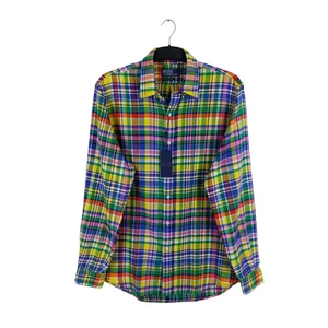 Polo Ralph Lauren Men's Size L Multicoloured Check Flannel Shirt BNWT RRP £150 - Picture 1 of 11